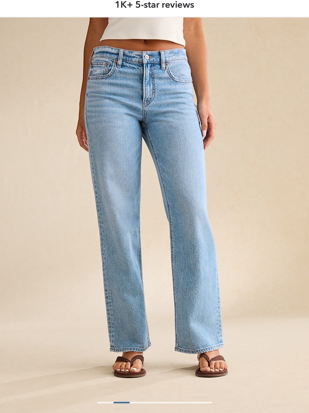 AE High-Waister Stovepipe Jeans
